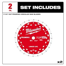 7-1/4" 24T Framing Circular Saw Blade