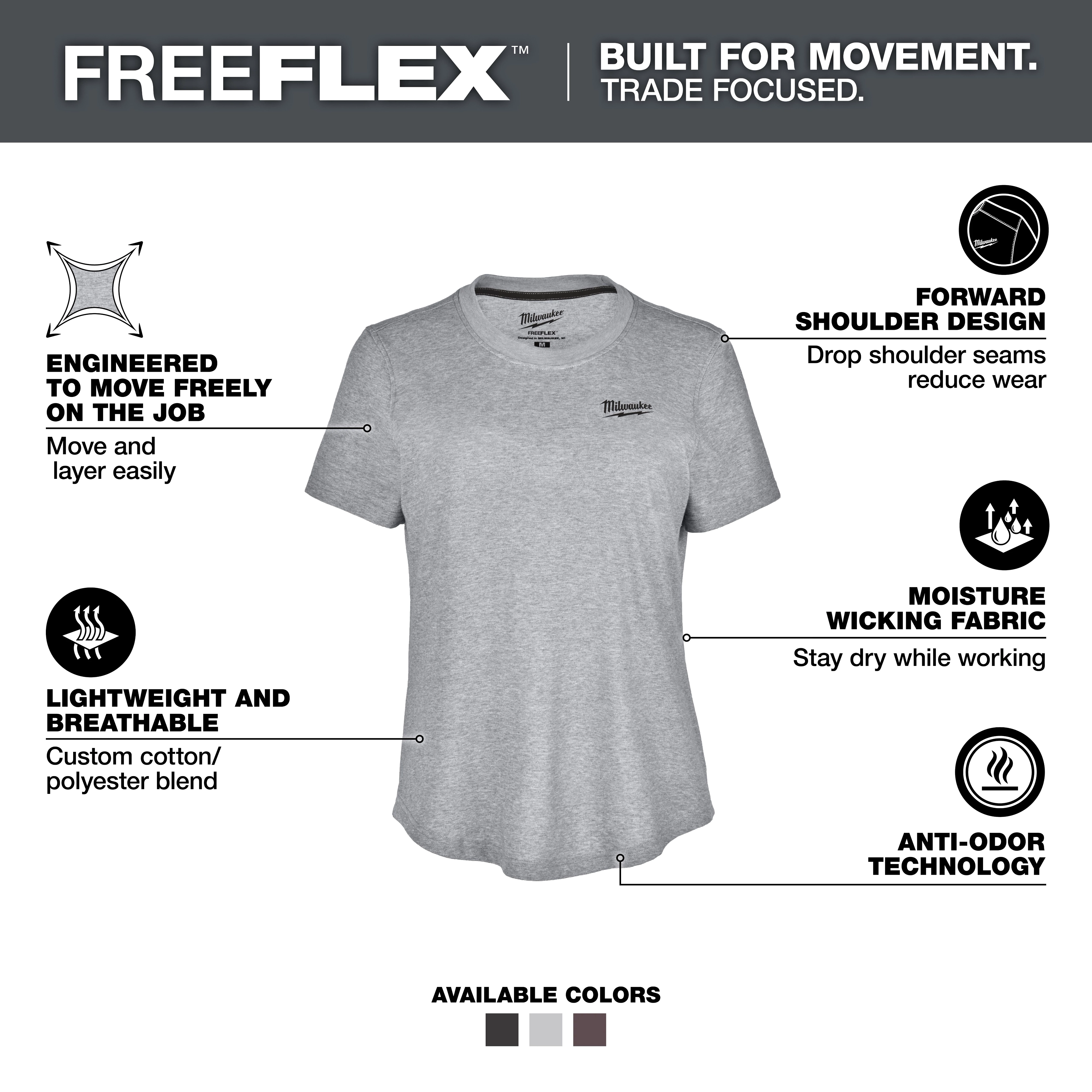 Women's FREEFLEX™ Hybrid Tee - Short Sleeve