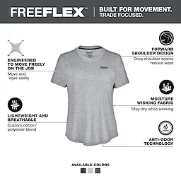 Women's FREEFLEX™ Hybrid Tee - Short Sleeve