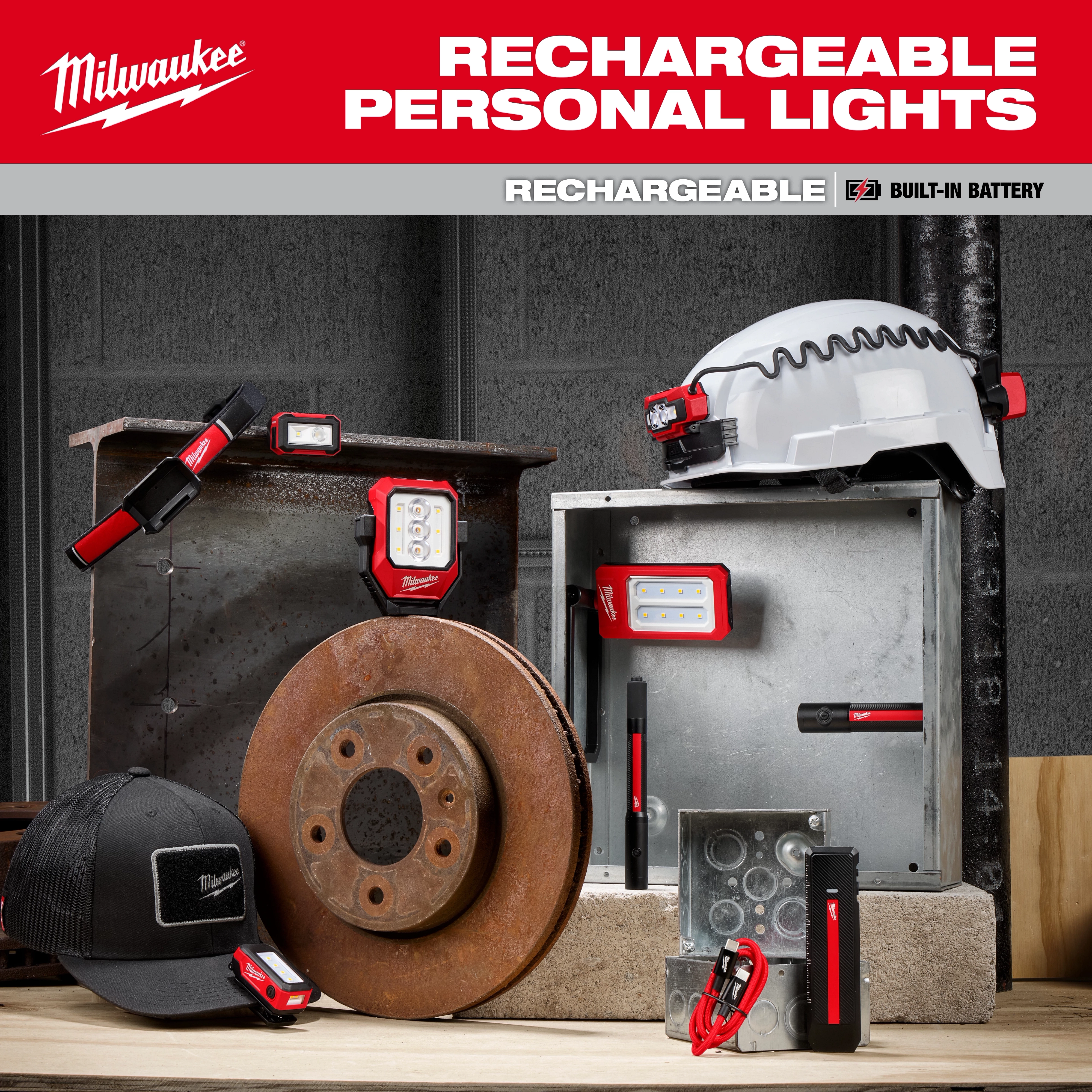Milwaukee® Rechargeable Family