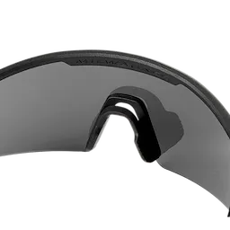 Polarized Wrap Around Safety Glasses with Mirrored Dual Coat Lenses feature a sleek, curved design to provide extensive eye protection. The glasses are branded with "Milwaukee" on the upper frame.
