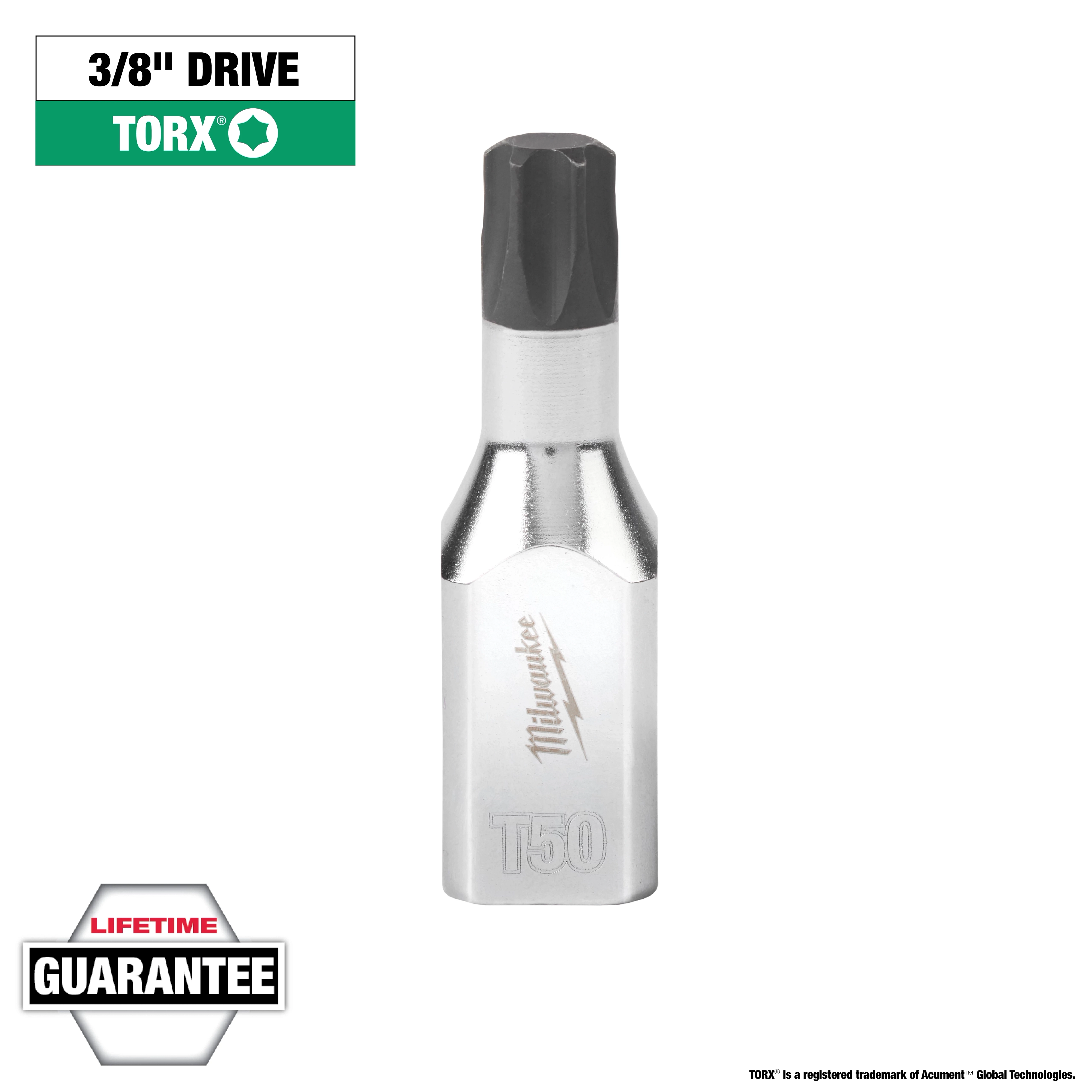 3/8" Drive T50 Torx Bit Socket