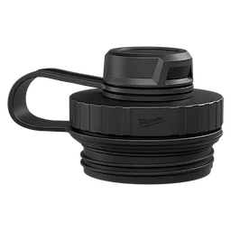 Tether Lid for PACKOUT Insulated Bottles shown in close-up with a textured cap and attached carrying loop.