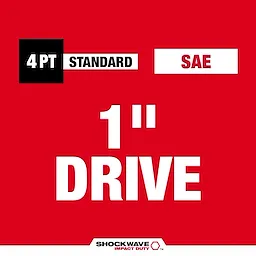 4 Point Standard 1" Drive