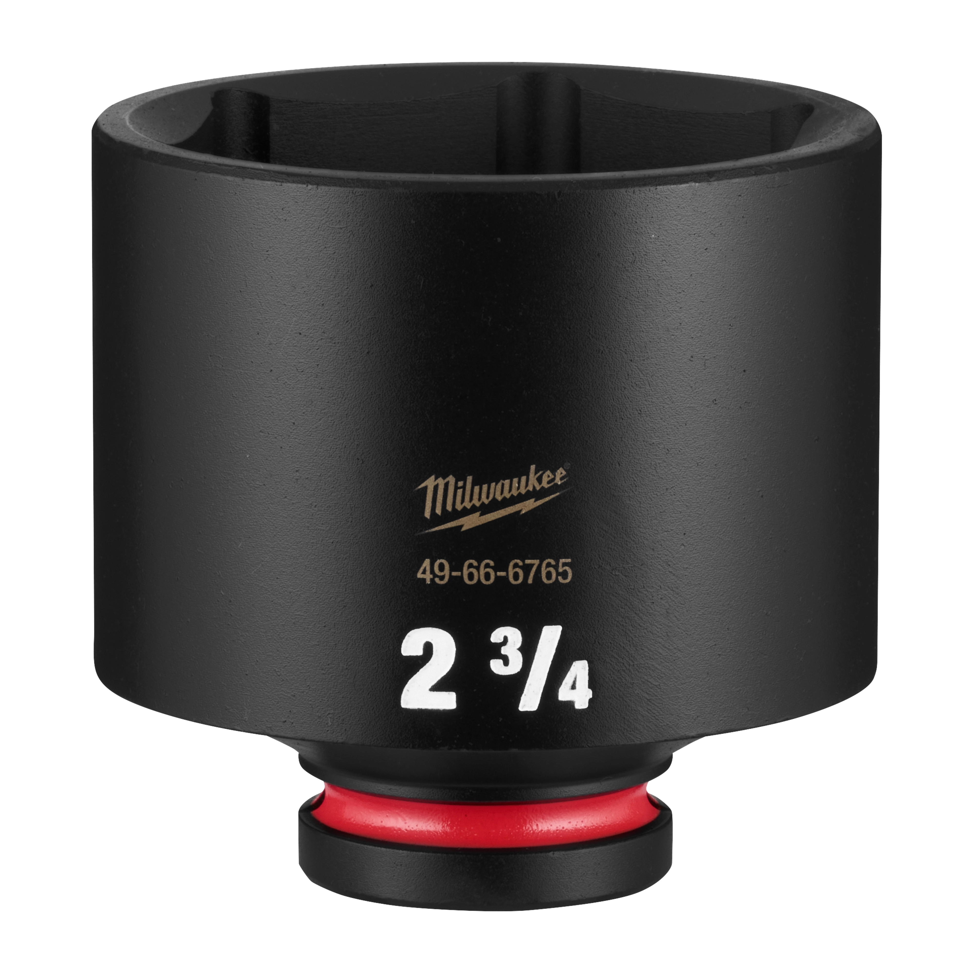 SHOCKWAVE Impact Duty 3/4" Drive 2-3/4" Deep 6 Point Socket standing upright on a plain background.
