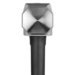 10lb Sledge Hammer (34" Handle) with a metallic, octagonal head and a sturdy, black handle designed for heavy-duty use and durability.