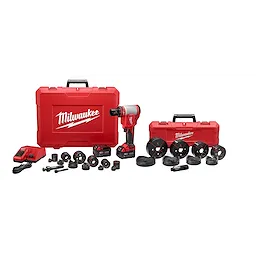 M18 FORCE LOGIC™10 Ton Knockout Tool Kits:
2676-20; 2676-22; 2676-23