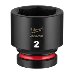 SHOCKWAVE Impact Duty 1" Drive 2" Standard 6 Point Socket standing upright on a plain background.