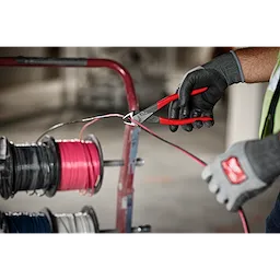 8" Diagonal Dipped Grip Pliers (USA)