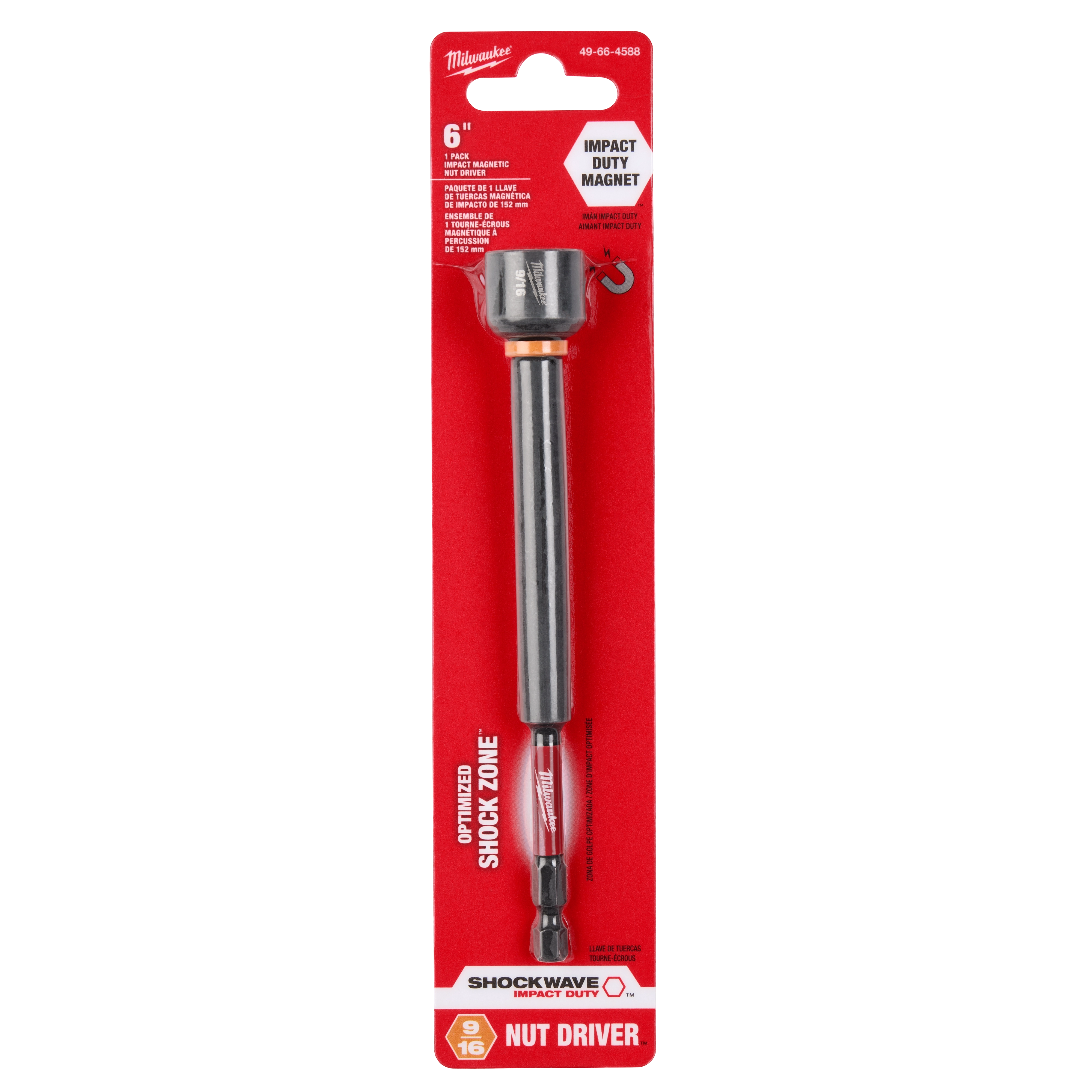 SHOCKWAVE™  Impact Duty™ 9/16" x 6" Magnetic Nut Driver