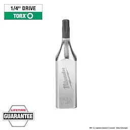 1/4" Drive T15 Torx Bit Socket