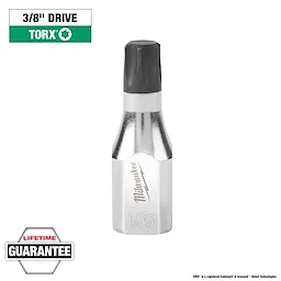 3/8" Drive T55 Torx Bit Socket