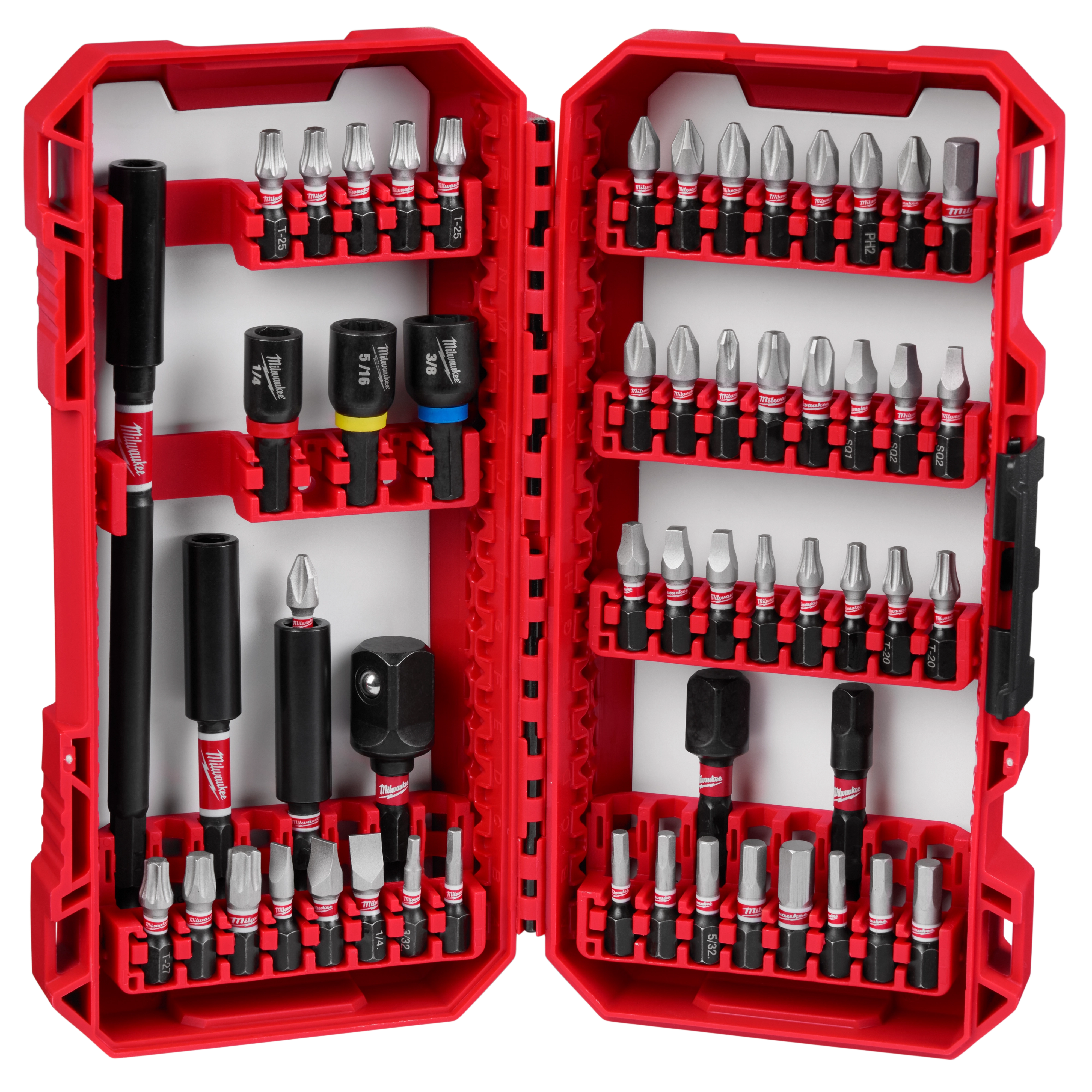 SHOCKWAVE™ Impact Duty Driver Bit Set - 55PC | Milwaukee Tool
