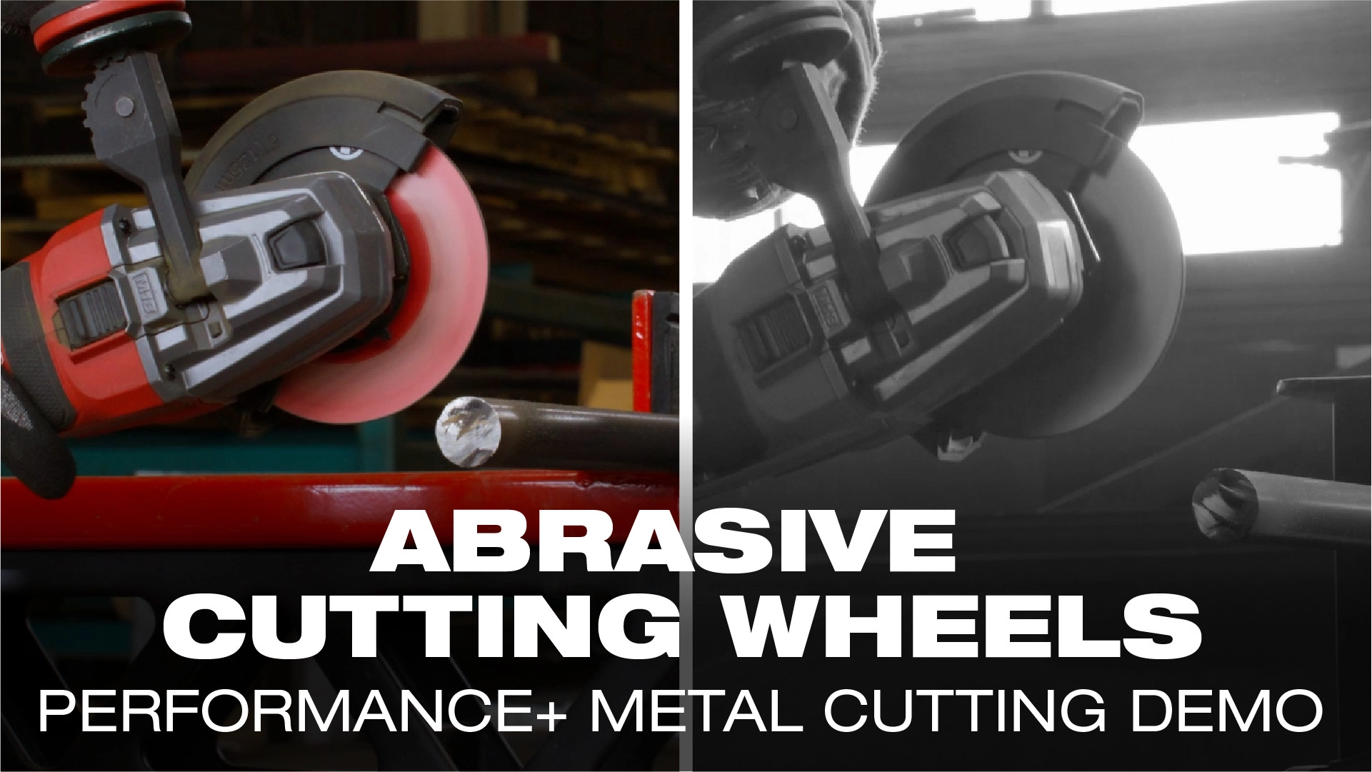 Milwaukee Bonded Abrasives Performance Plus_Cutting Demo
