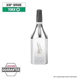 3/8" Drive T27 Torx Bit Socket