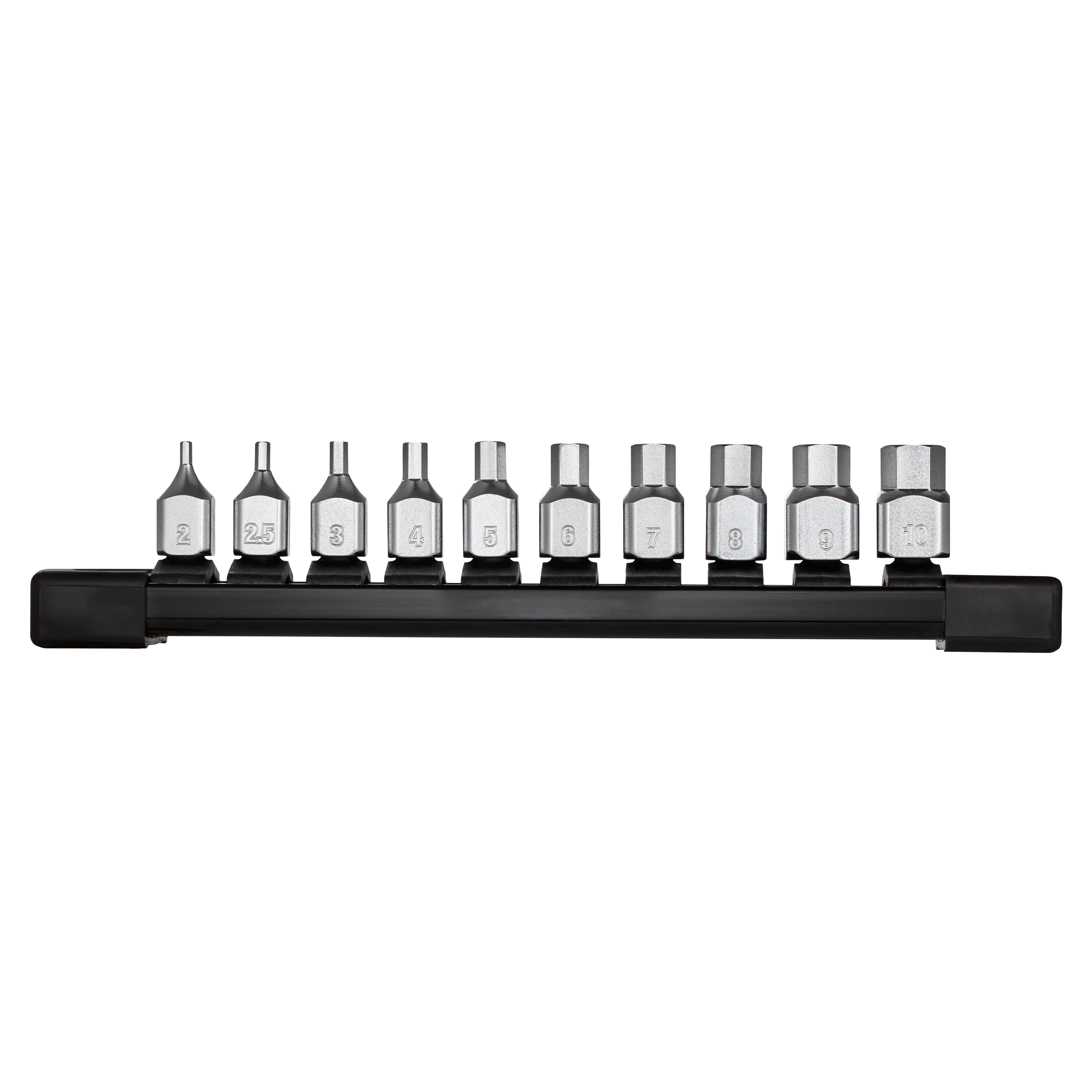 10pc Low-Profile Hex Bit Socket Set - Metric | Milwaukee Tool