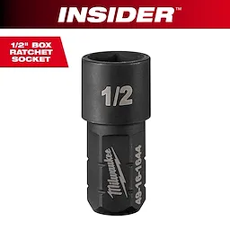 INSIDER™ Box Ratchet Socket 6 Point 1/2"