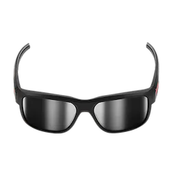 Full Frame Safety Glasses with Removable Side Shields feature silver mirrored anti-scratch lenses. The glasses have a black frame with curved temples and provide full coverage for eye protection. The sleek design ensures comfort and durability for various safety applications.