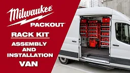 Milwaukee® PACKOUT™ Rack Kit Assembly and Van Installation