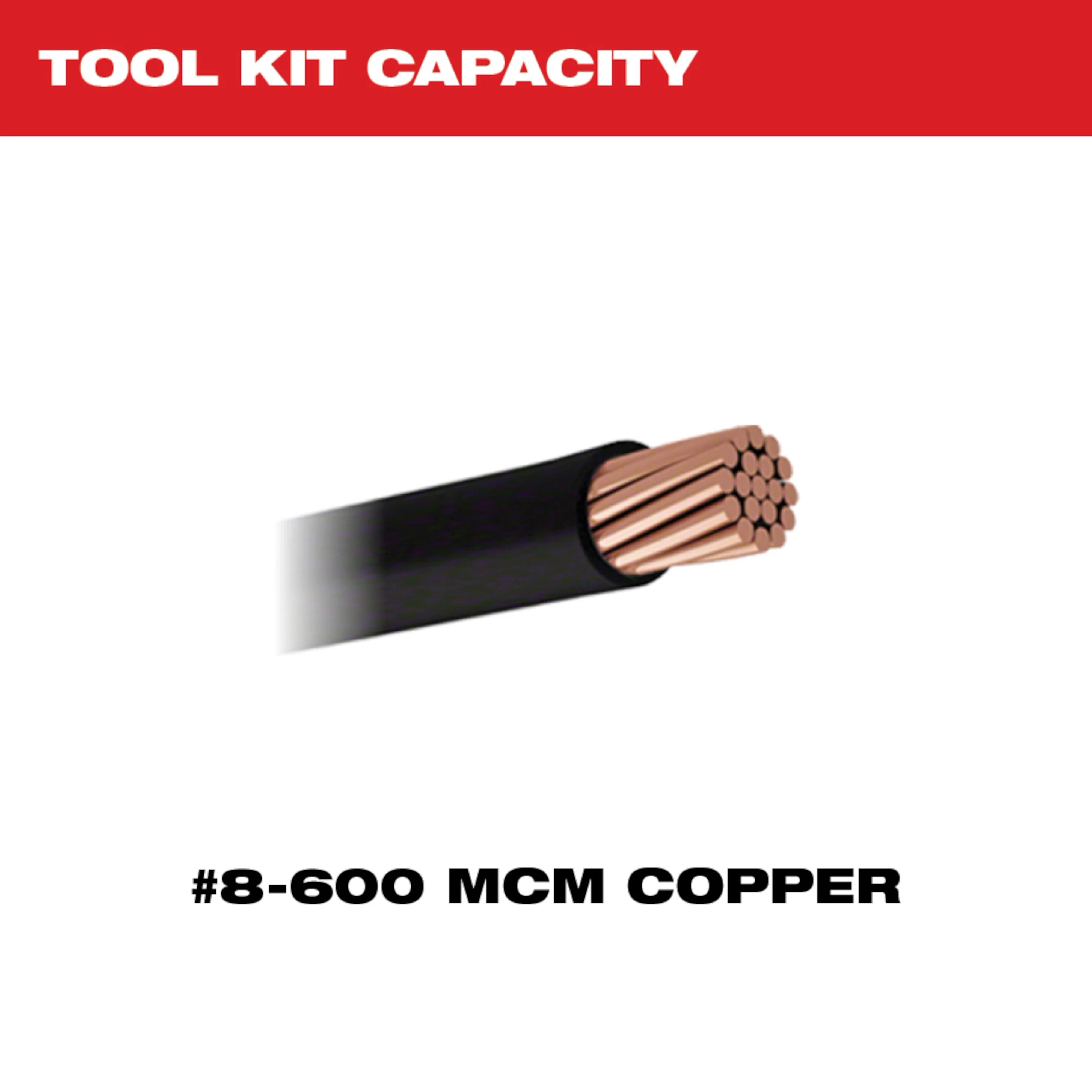 M18™  FORCE LOGIC™ 600 MCM Crimper