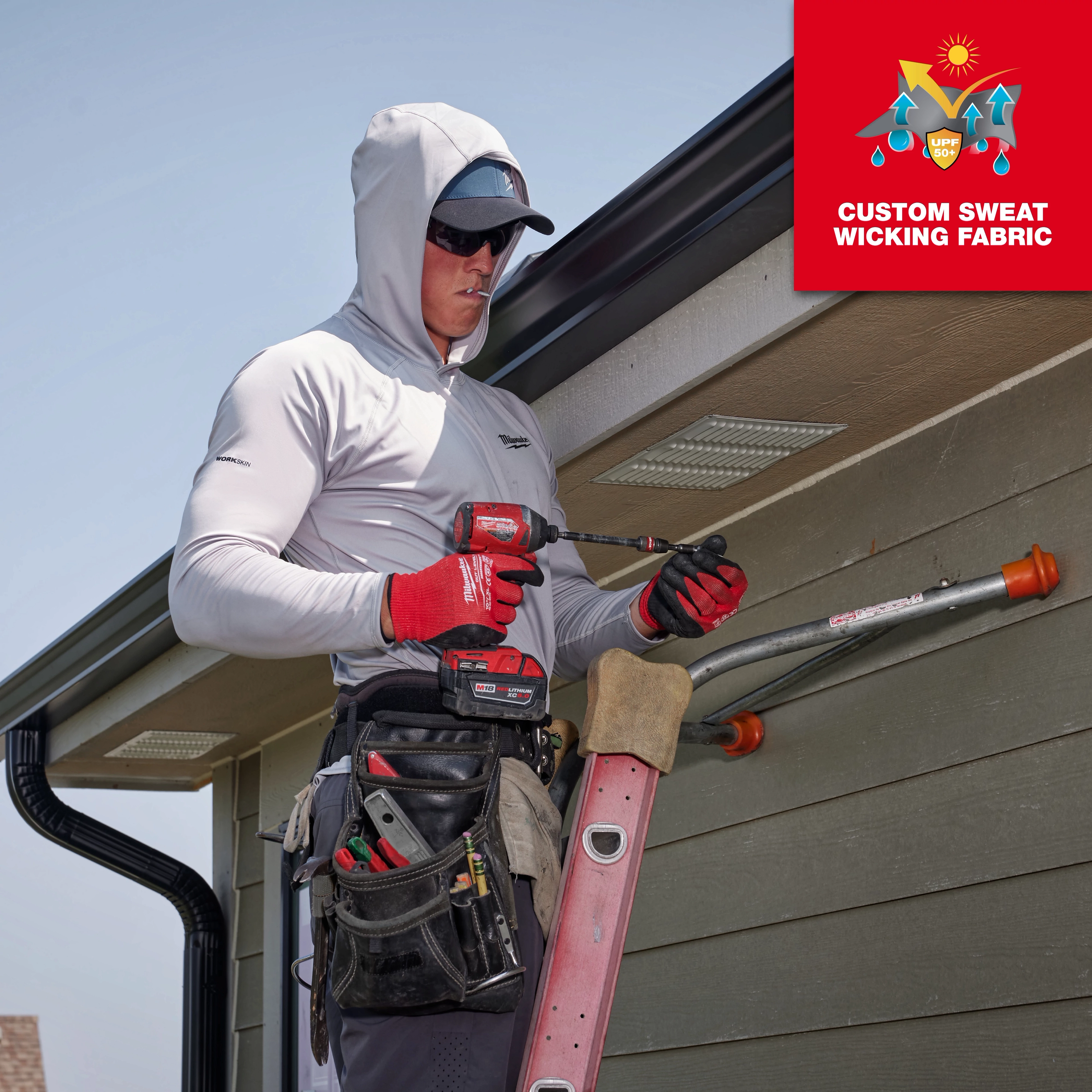 WORKSKIN™ Hooded Sun Shirt