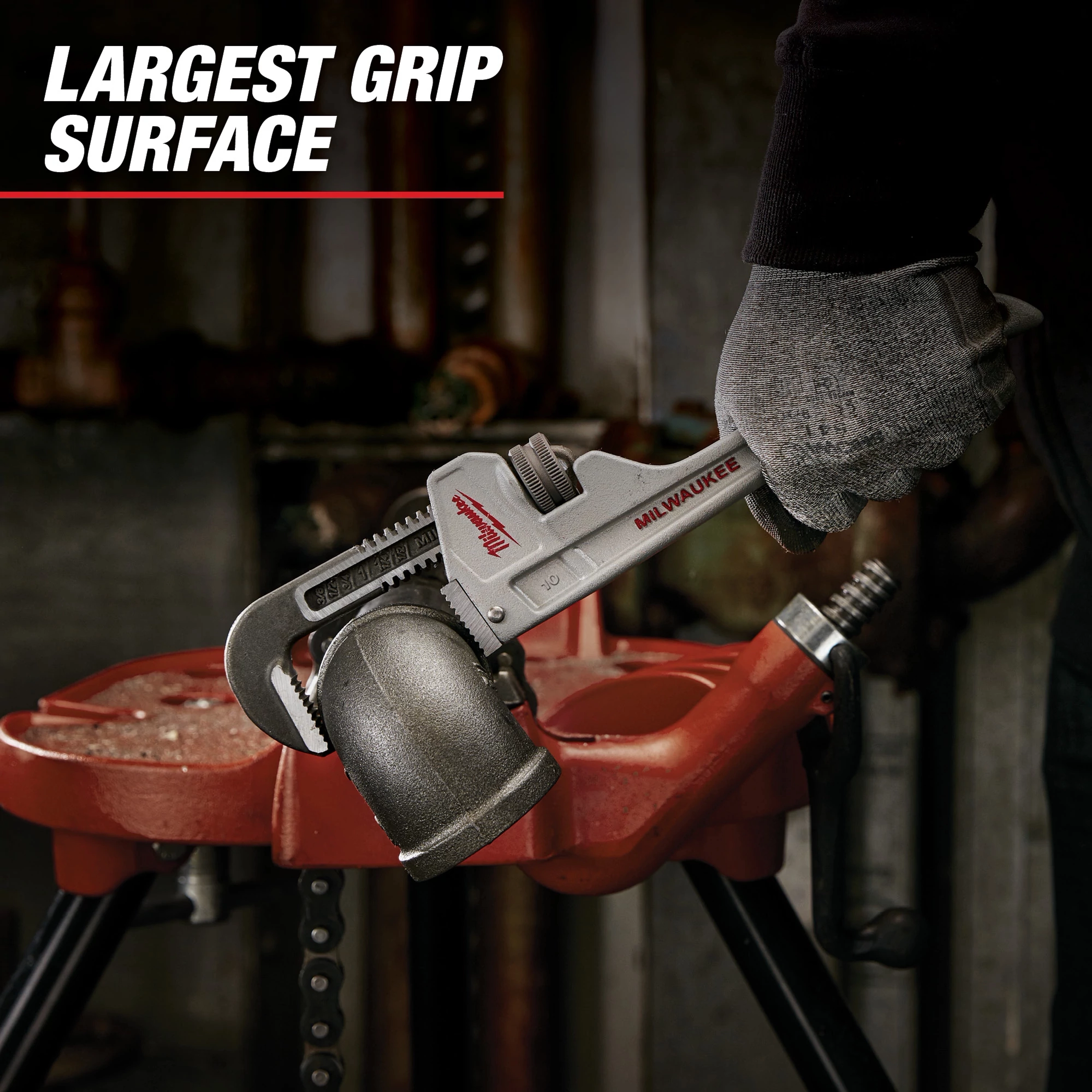 14 in. Aluminum Pipe Wrench