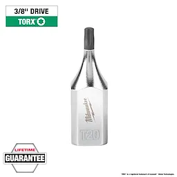3/8" Drive T20 Torx Bit Socket