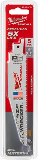 WRECKER Multi Material Sawzall™ Blades