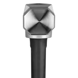 8lb Sledge Hammer (34" Handle) with a black handle and a metal, octagonal striking head.
