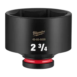 SHOCKWAVE Impact Duty 3/4" Drive 2-3/4" Standard 6 Point Socket standing upright on a plain background.