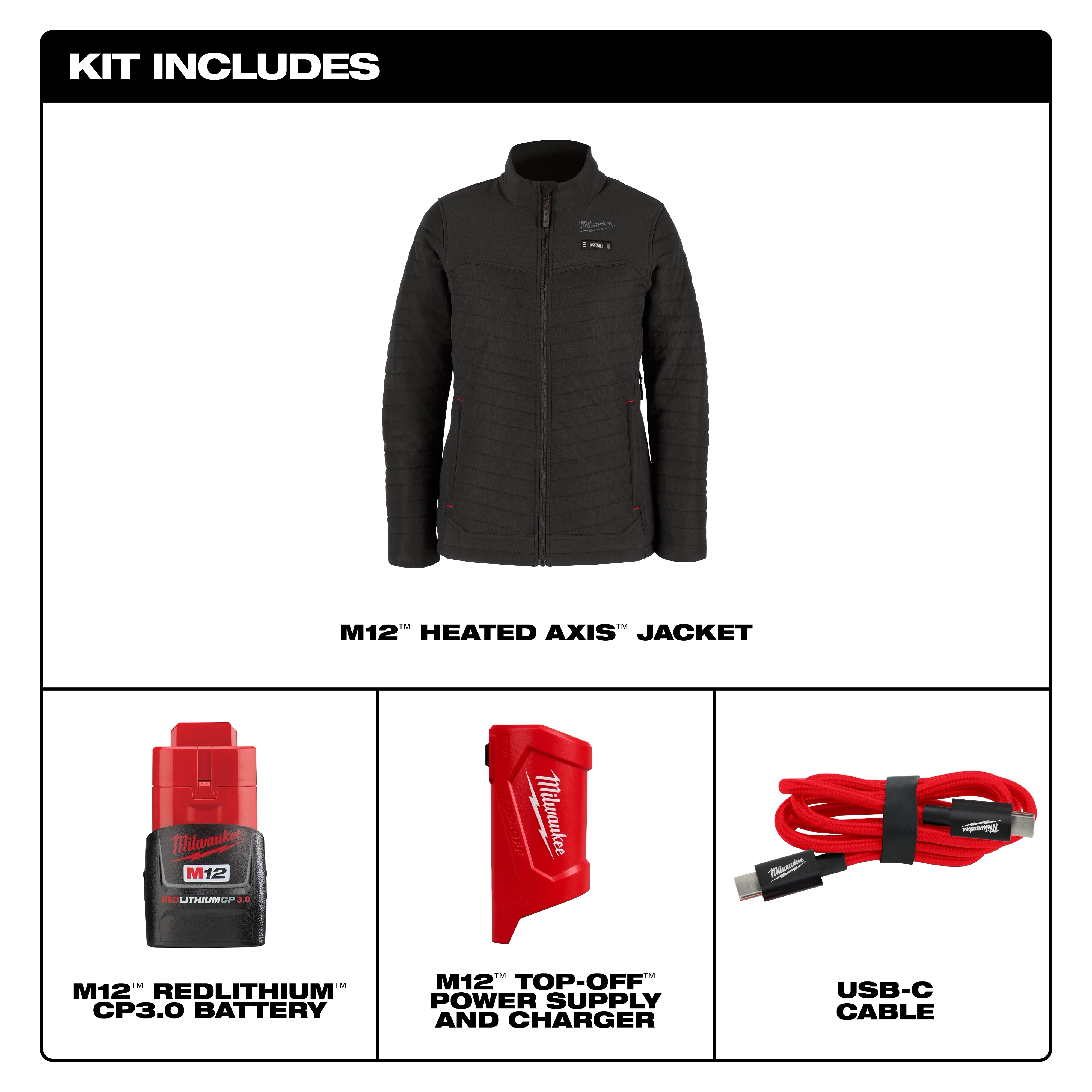 M12™ Heated AXIS™ Jacket