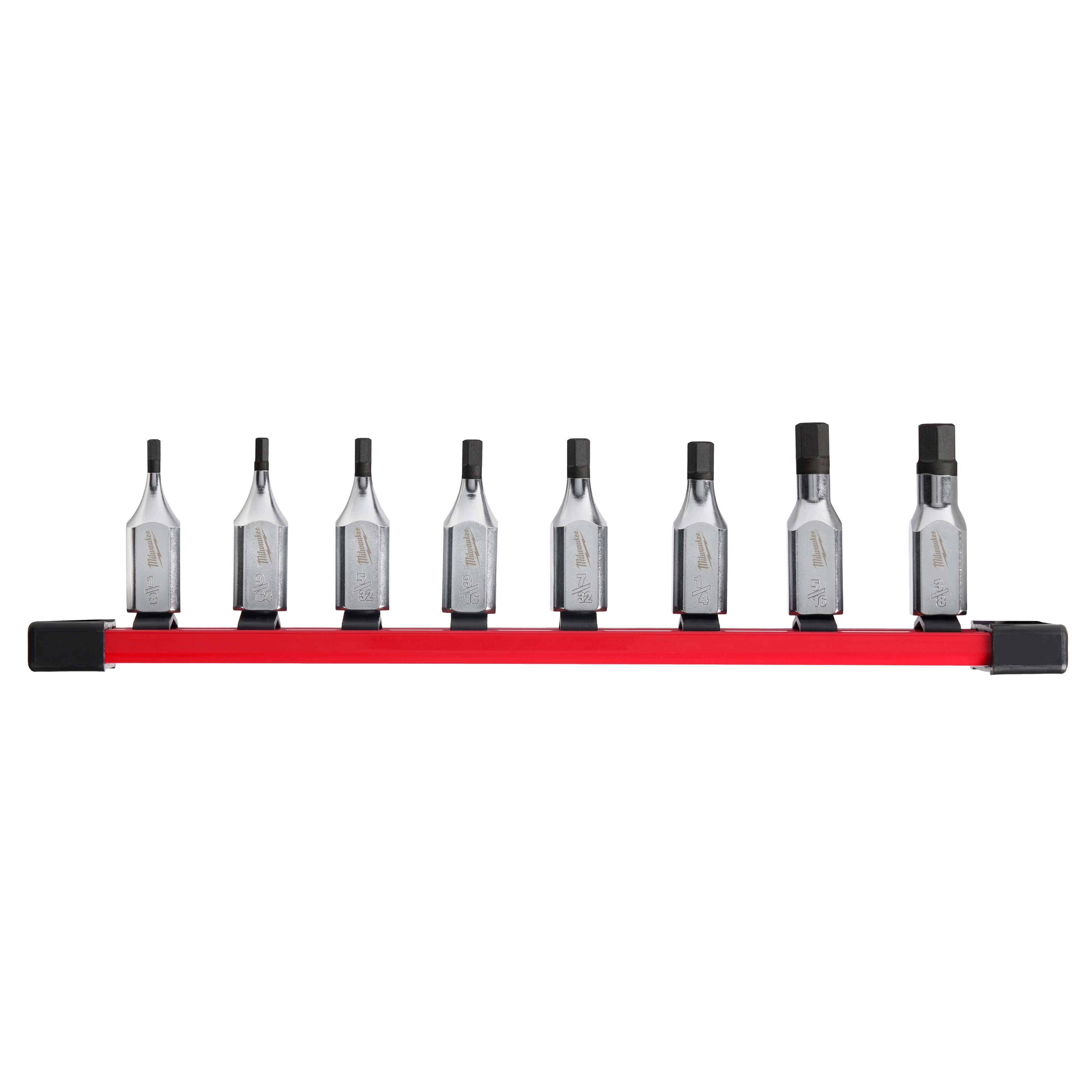 8pc 3/8” Drive Hex Bit Socket Set - SAE