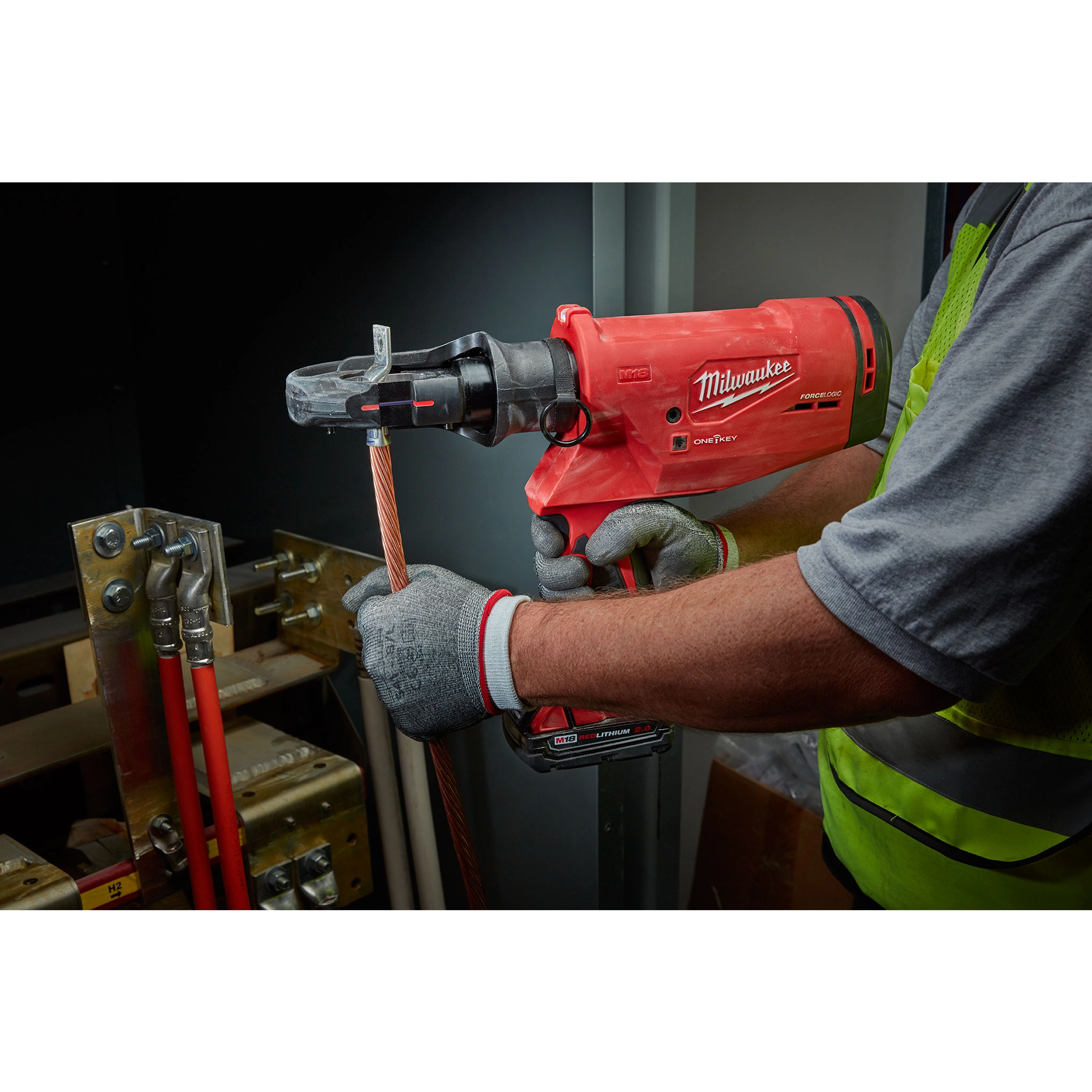 FORCELOGIC™
M18™ 750 MCM Crimper Kit