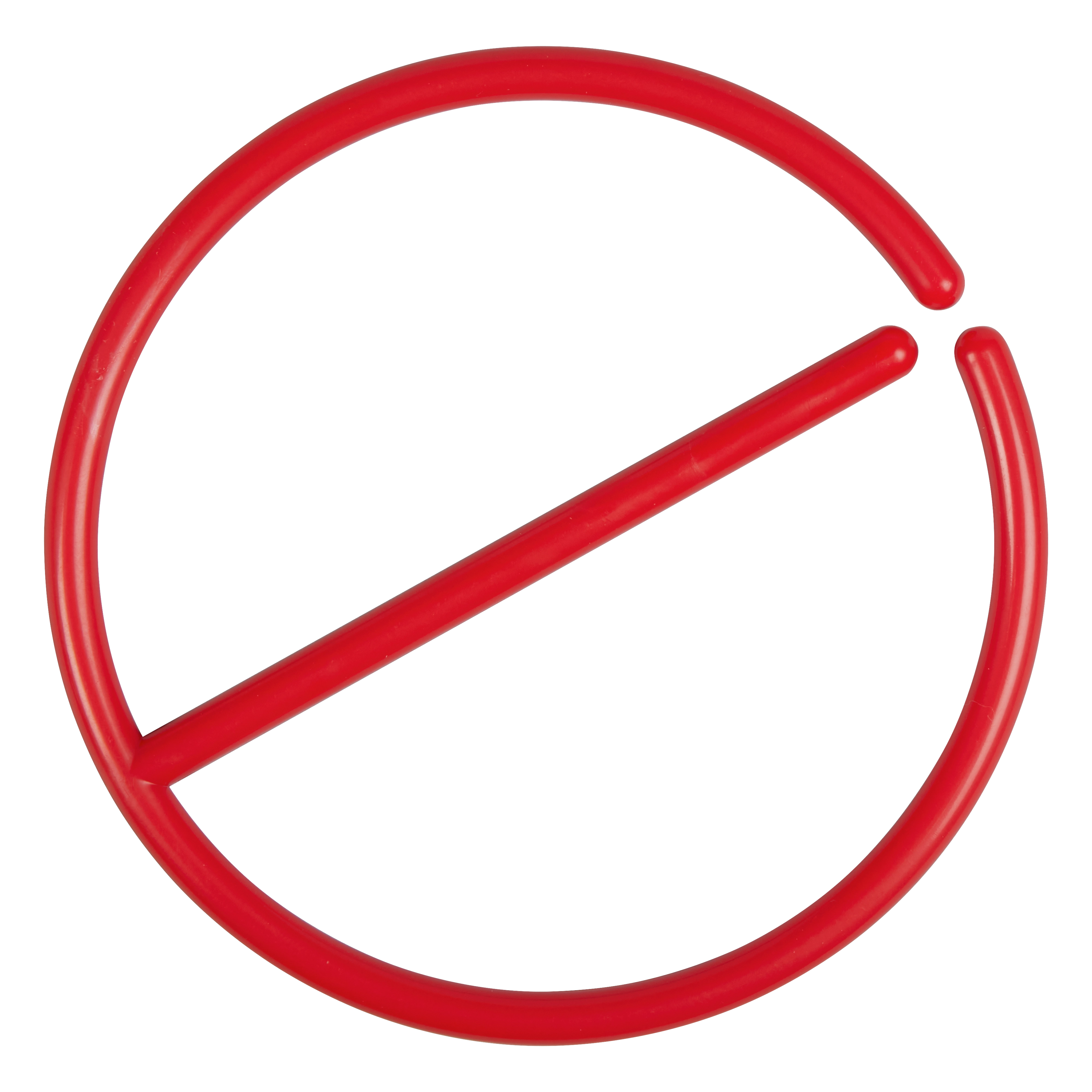 SHOCKWAVE Impact Duty 1" Drive 2-7/8" to 4" Retaining Ring shown as a red circular ring with a diagonal bar.