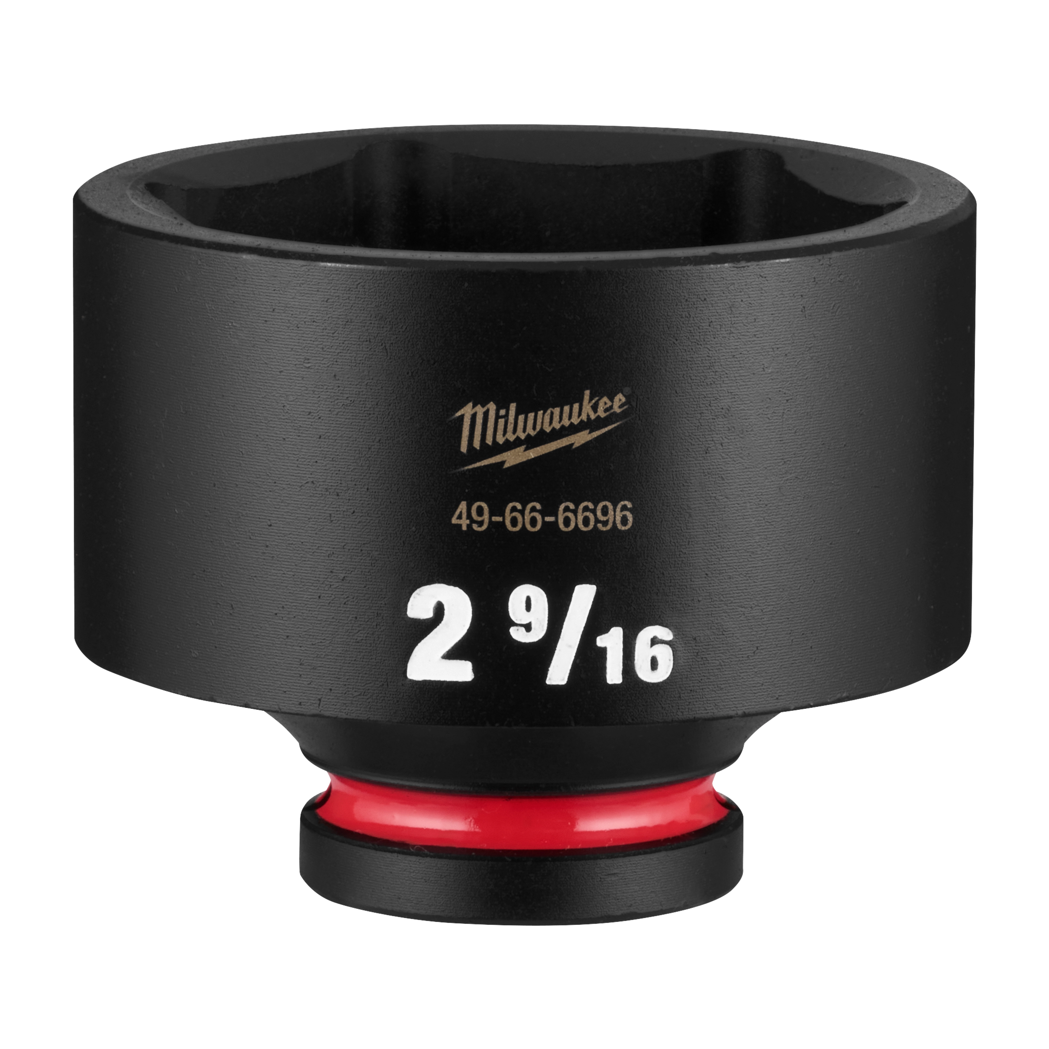 SHOCKWAVE Impact Duty 3/4" Drive 2-9/16" Standard 6 Point Socket standing upright on a plain background.
