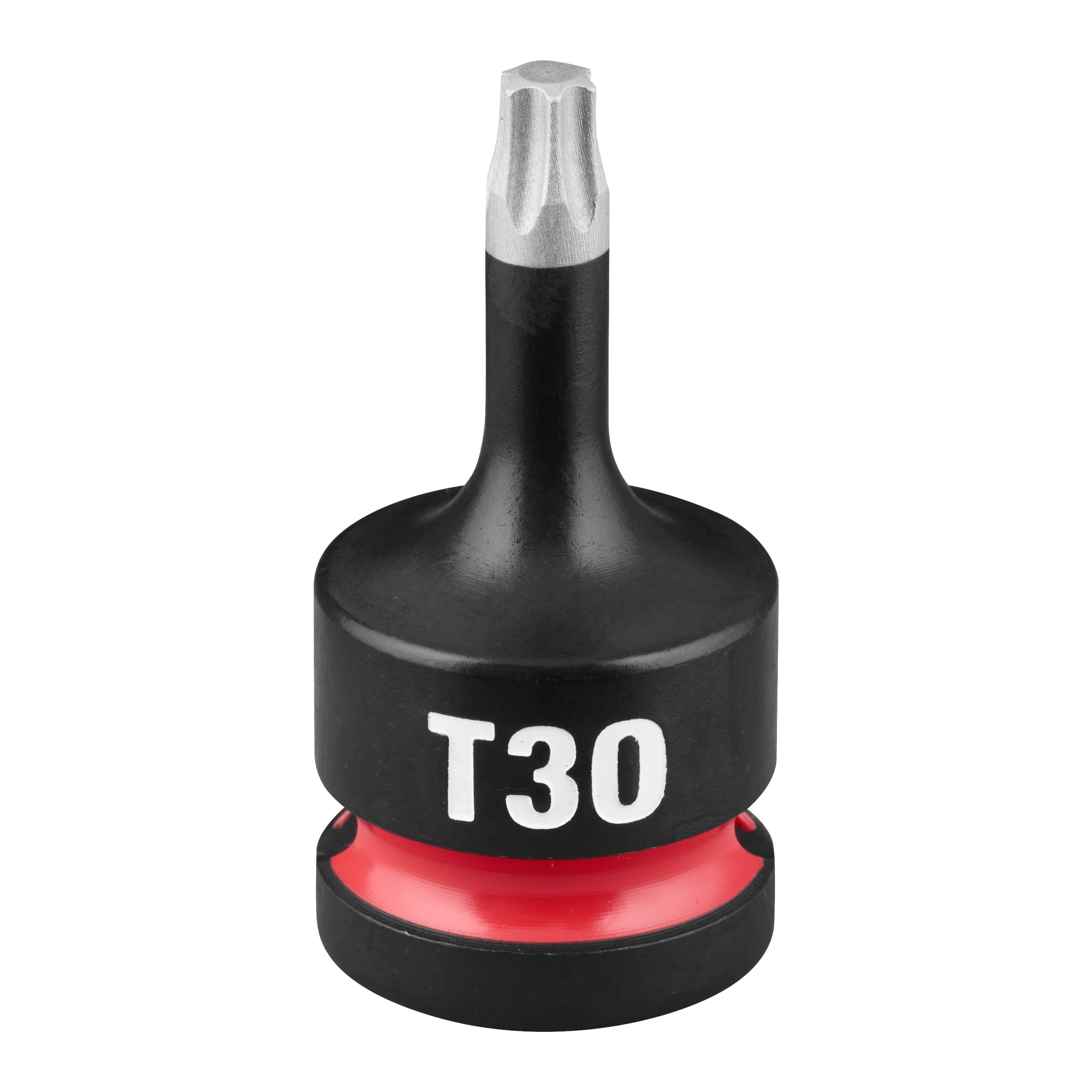 SHOCKWAVE Impact Duty 1/2" Drive 2" Torx T30 Bit Socket standing upright on a plain white background.