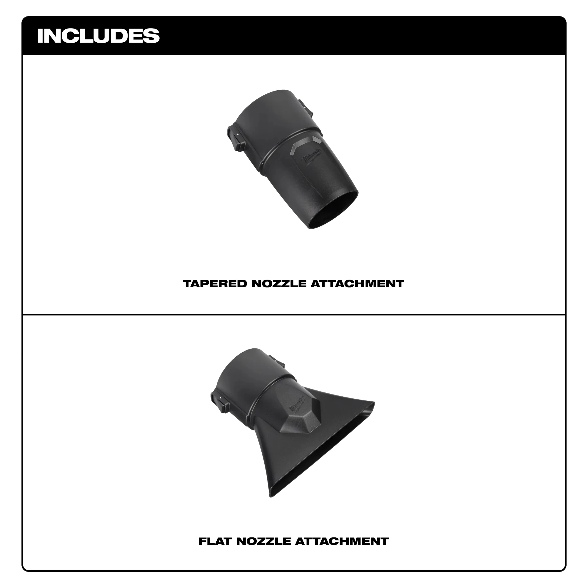 Milwaukee M18 2824-20 Leaf Blower Rotating Short Nozzle Tip Adapter – USA Made