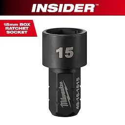 INSIDER™ Box Ratchet Socket 6 Point 15mm