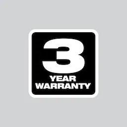 3 year tool warranty logo