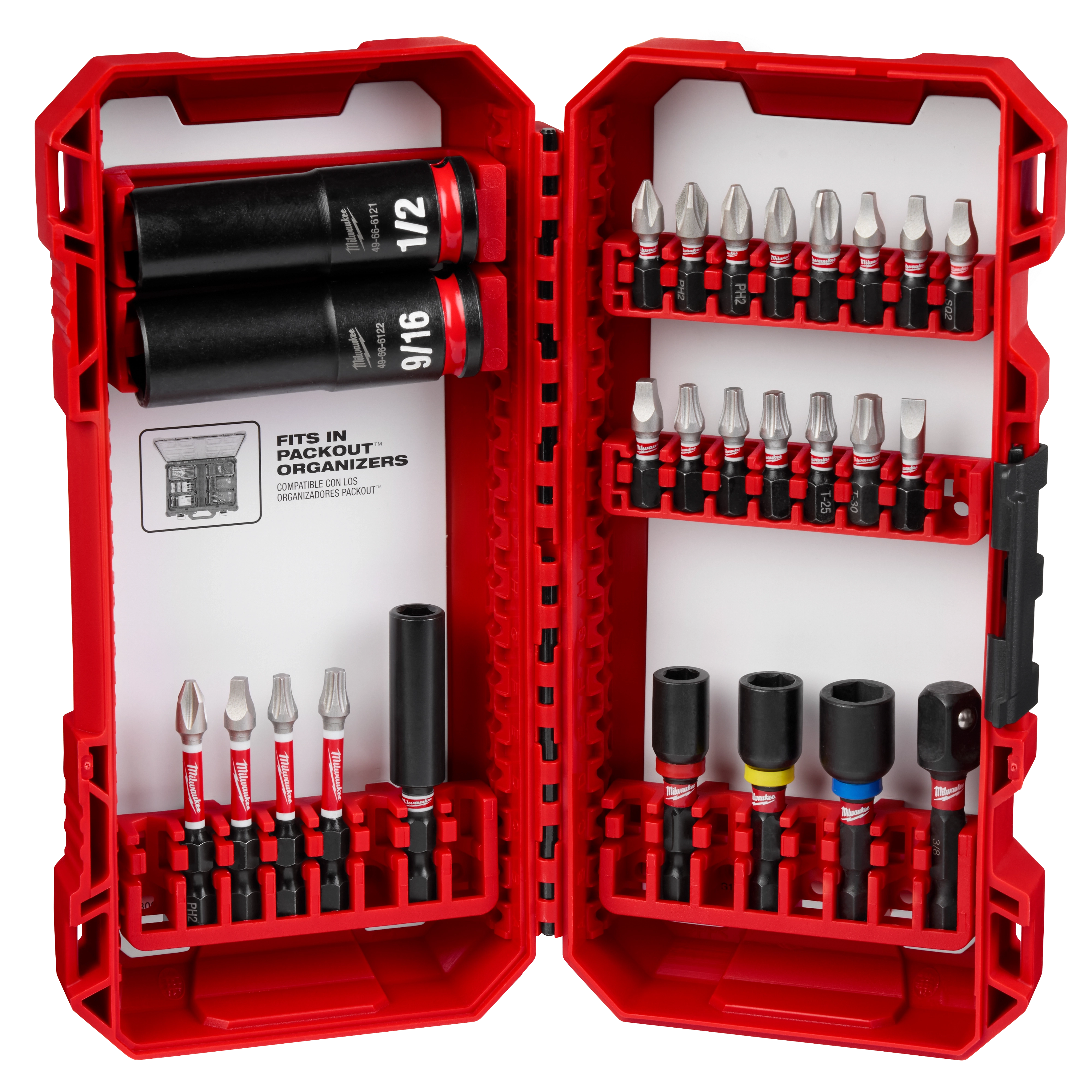 SHOCKWAVE™ Impact Duty Drive and Fasten Set - 26PC | Milwaukee Tool