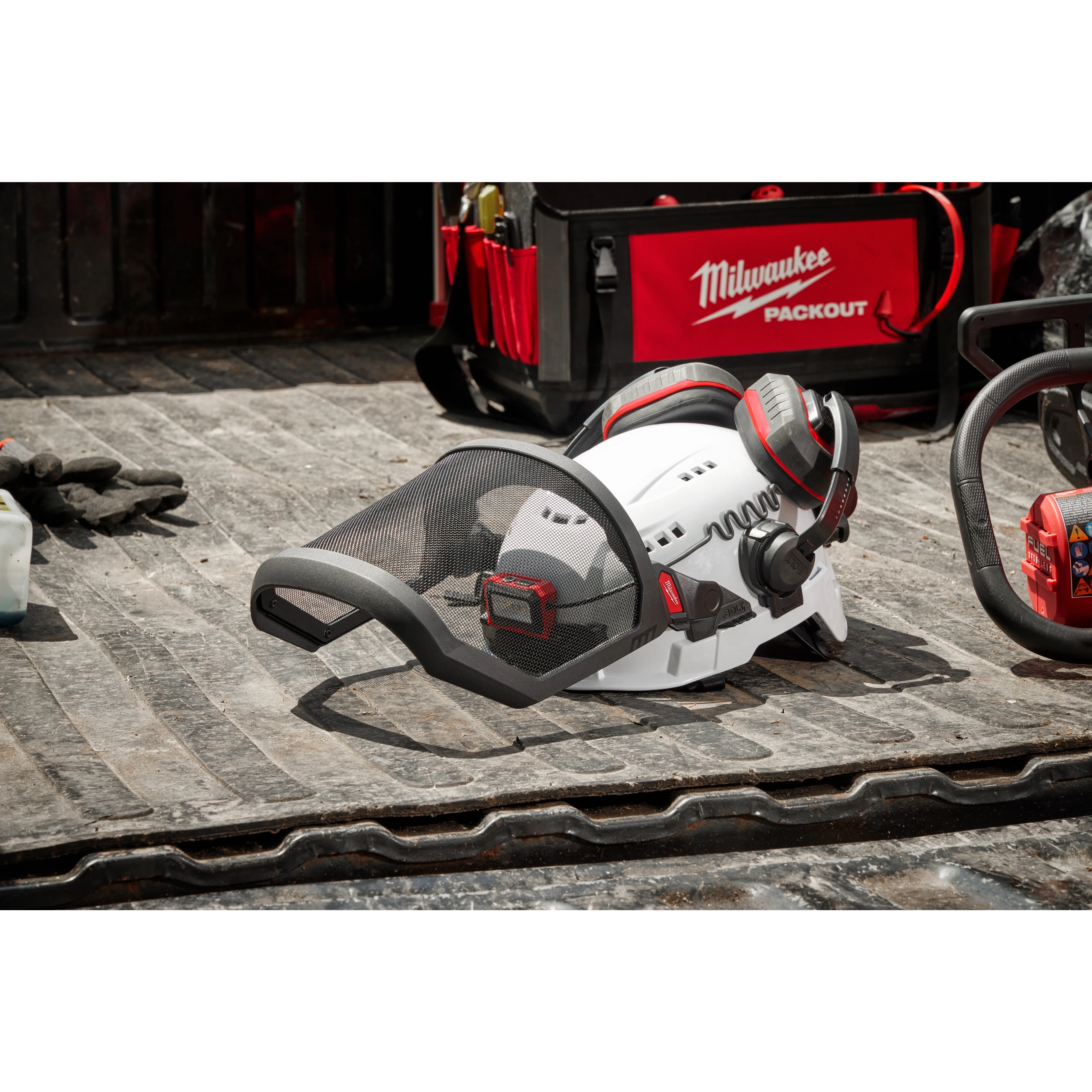 The BOLT Full Face Shield Metal Mesh