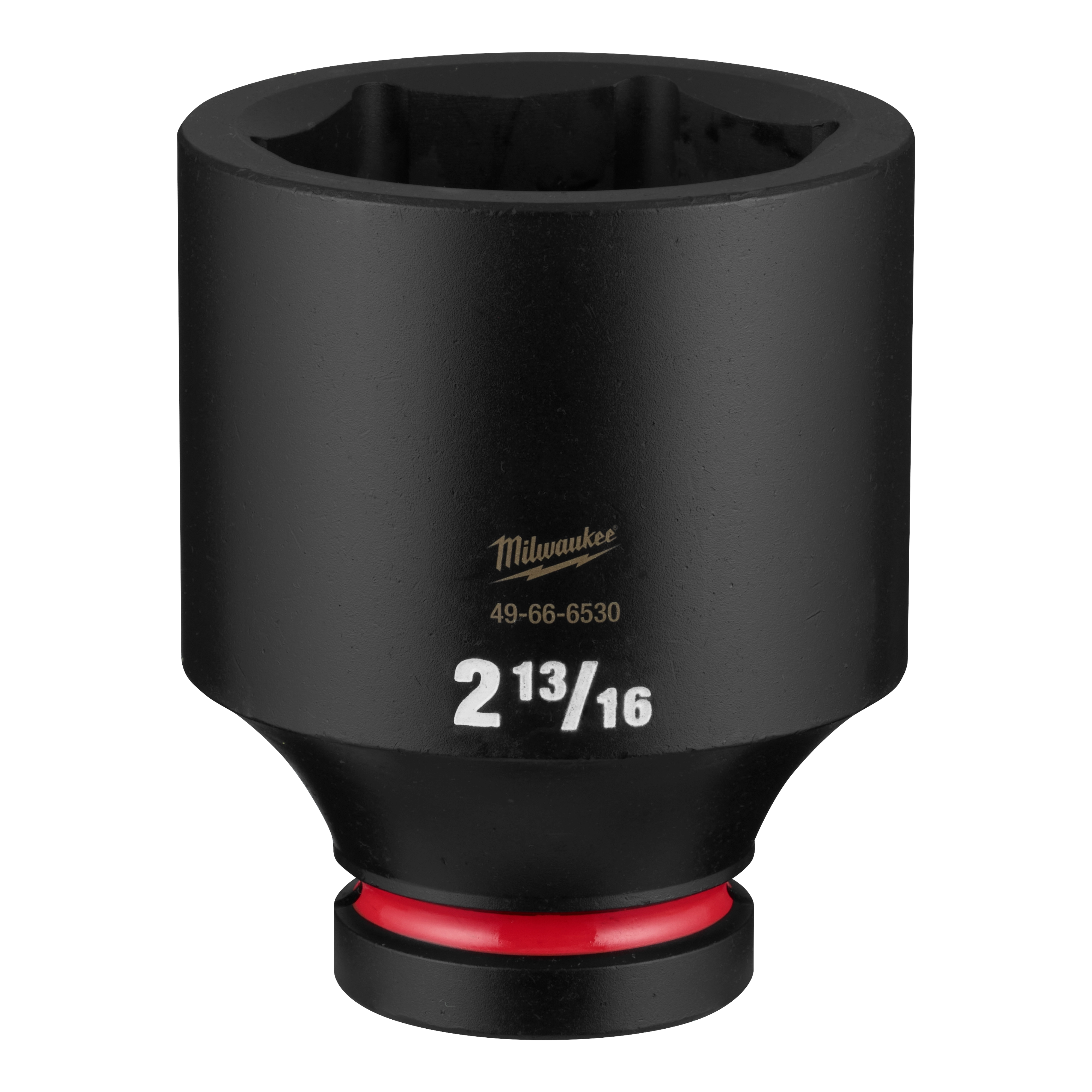 SHOCKWAVE Impact Duty 1" Drive 2-13/16" Deep 6 Point Socket standing upright on a plain background.