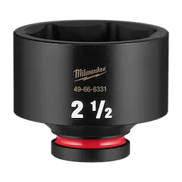SHOCKWAVE Impact Duty 3/4" Drive 2-1/2" Standard 6 Point Socket standing upright on a plain background.