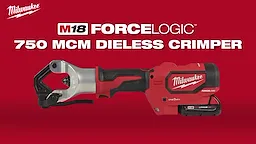 Milwaukee® M18™ FORCE LOGIC™ 750 MCM Dieless Crimper