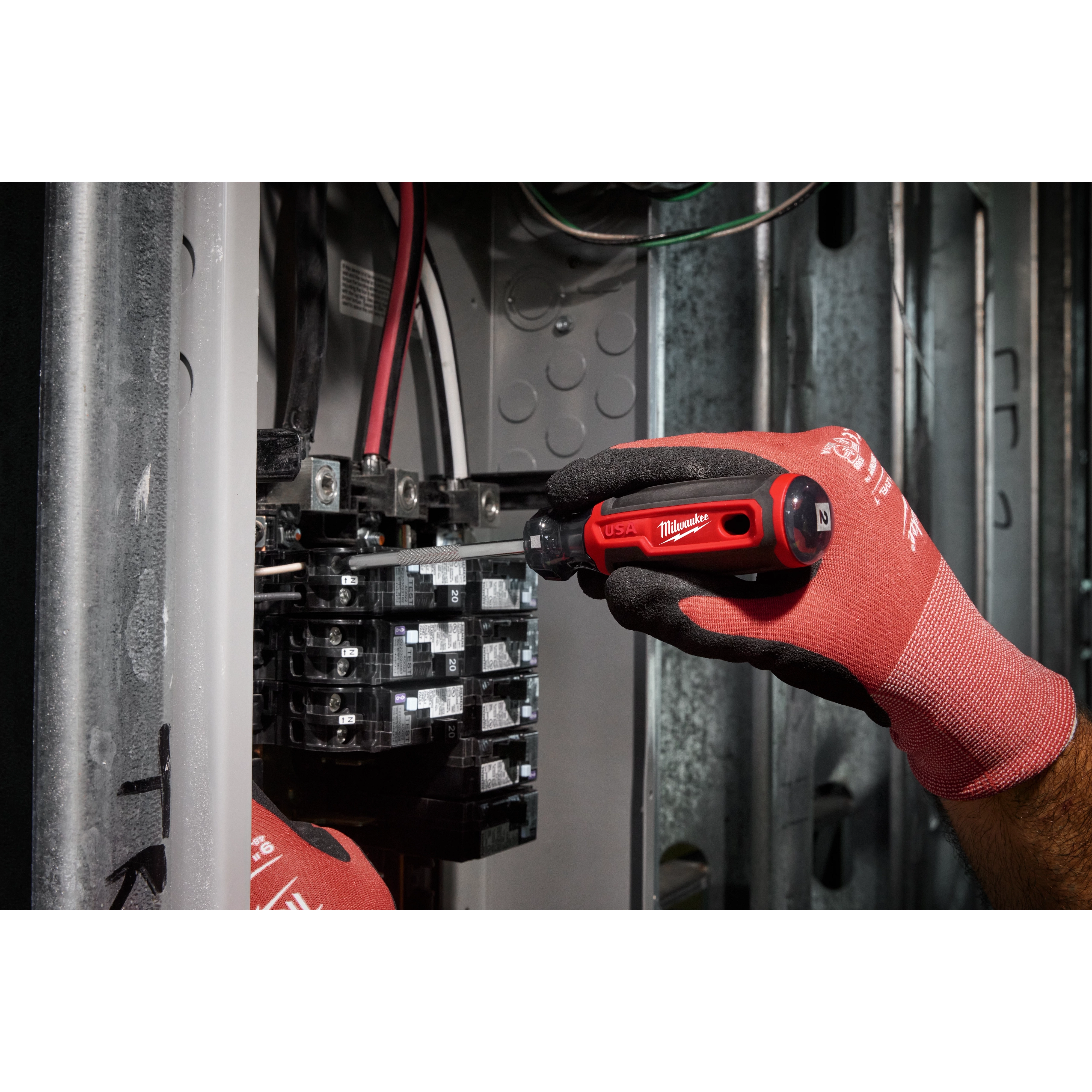 #2 Square 4" Cushion Grip Screwdriver (USA)