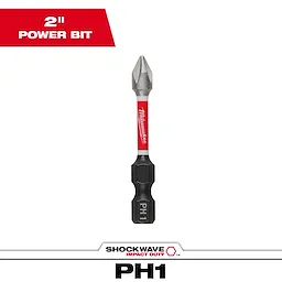 SHOCKWAVE™ 2” Impact Duty Phillips #1 Power Bit