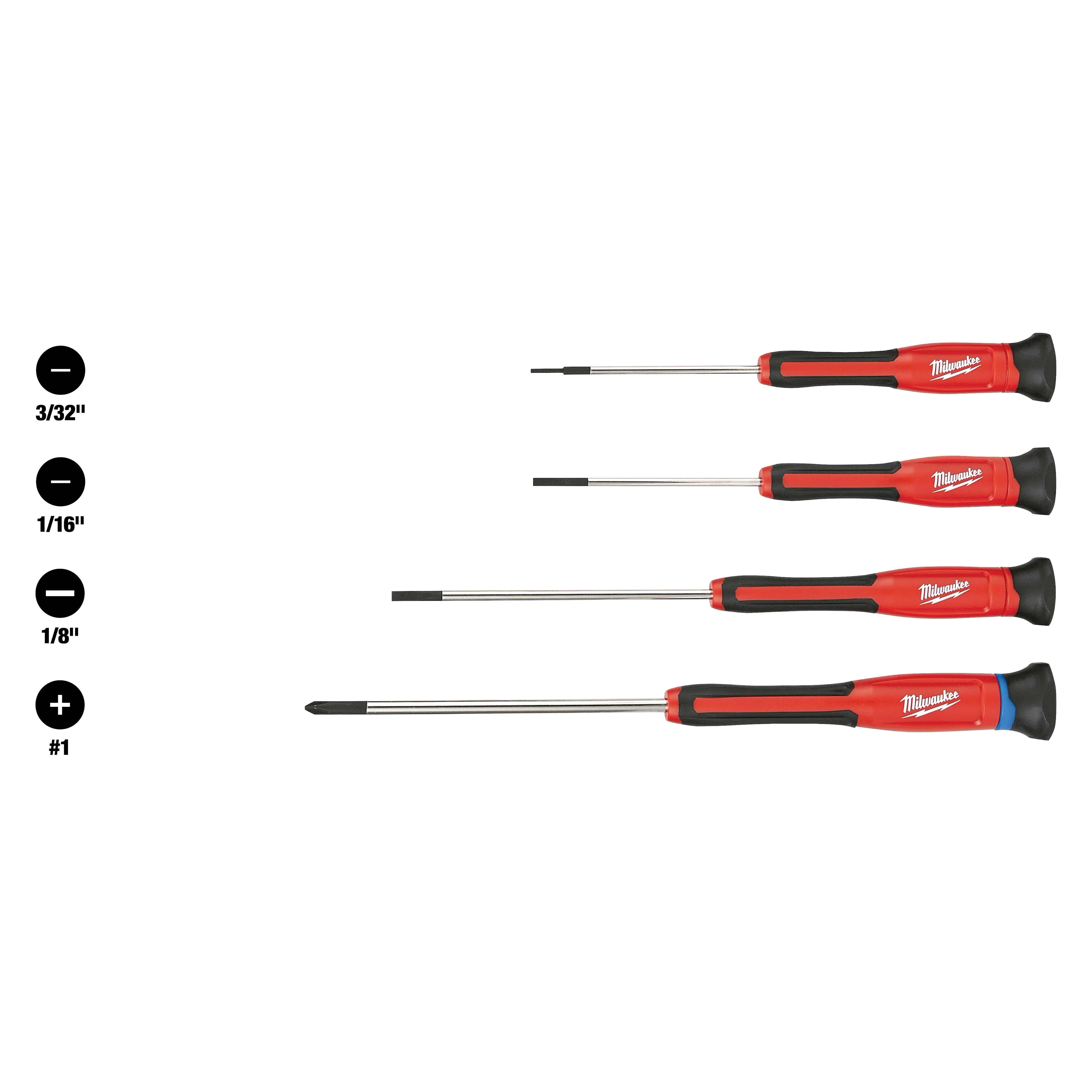 4 PC Precision Screwdriver Set