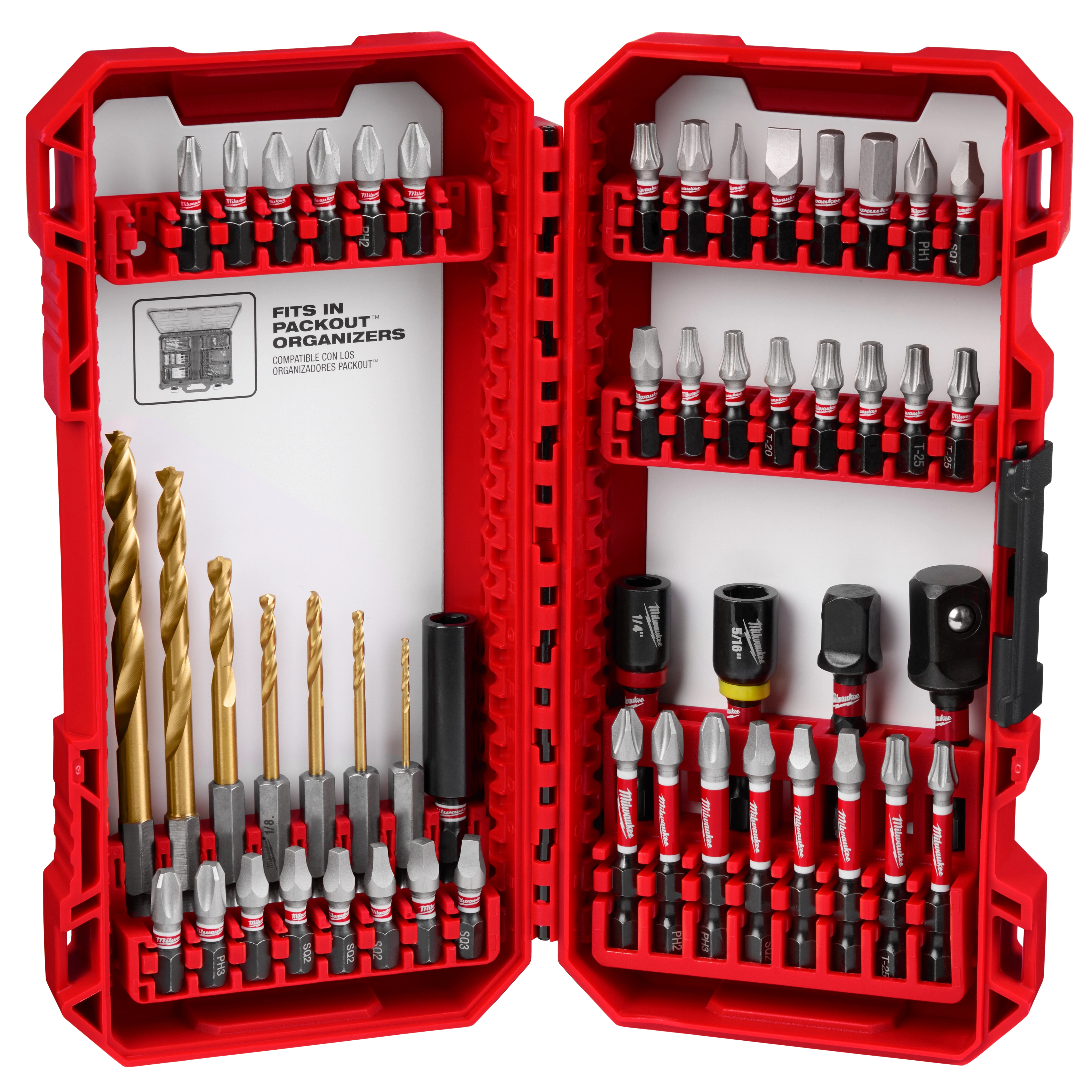 SHOCKWAVE Impact Duty™ Drill & Drive Set 50PC | Milwaukee Tool