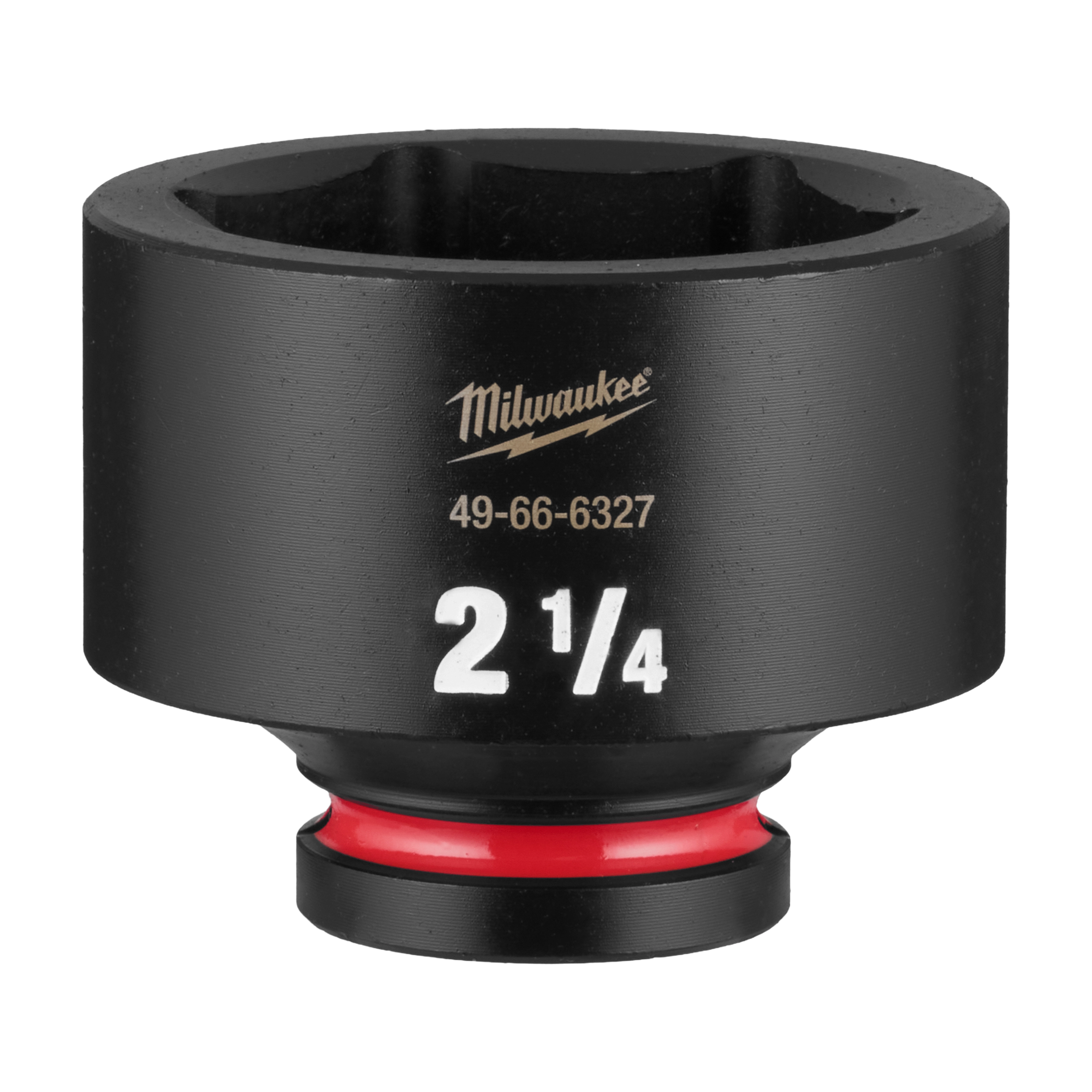 SHOCKWAVE Impact Duty 3/4" Drive 2-1/4" Standard 6 Point Socket standing upright on a plain background.