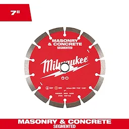 Milwaukee Segmented Masonry & Concrete Diamond Blade